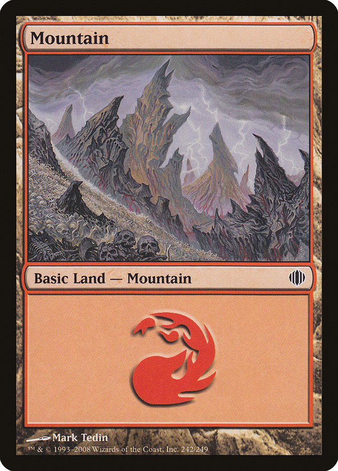 Mountain (242) [Shards of Alara] | Game Grid - Logan