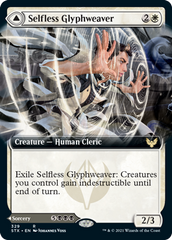 Selfless Glyphweaver // Deadly Vanity (Extended Art) [Strixhaven: School of Mages] | Game Grid - Logan
