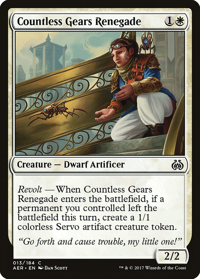 Countless Gears Renegade [Aether Revolt] | Game Grid - Logan