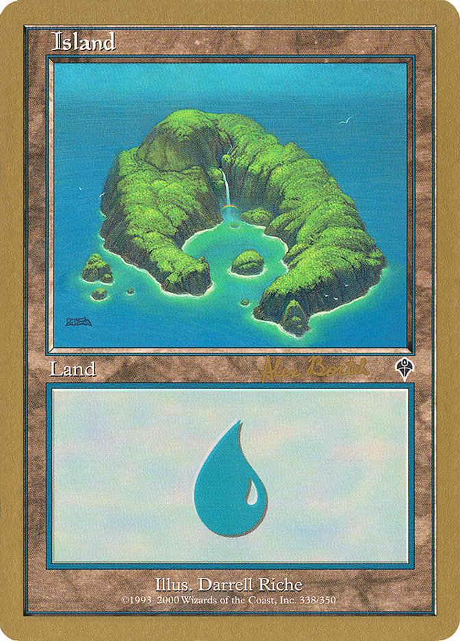 Island (ab338) (Alex Borteh) [World Championship Decks 2001] | Game Grid - Logan