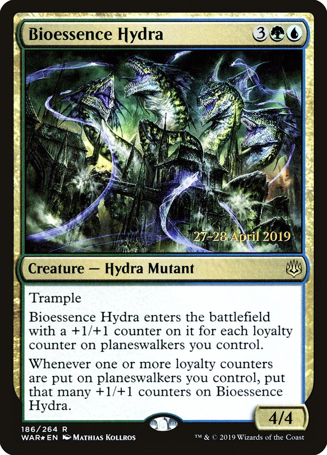 Bioessence Hydra [War of the Spark Prerelease Promos] | Game Grid - Logan