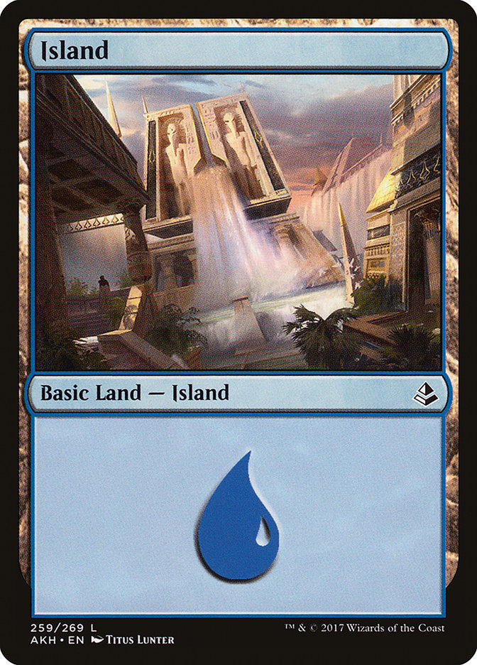 Island (259) [Amonkhet] | Game Grid - Logan