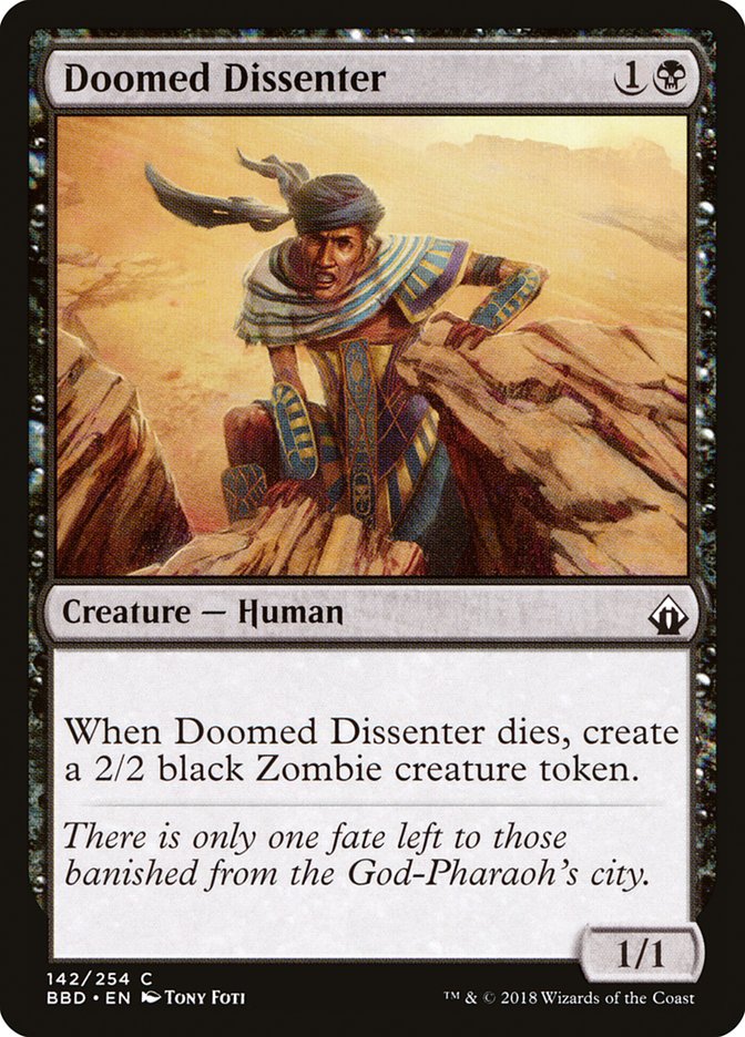 Doomed Dissenter [Battlebond] | Game Grid - Logan