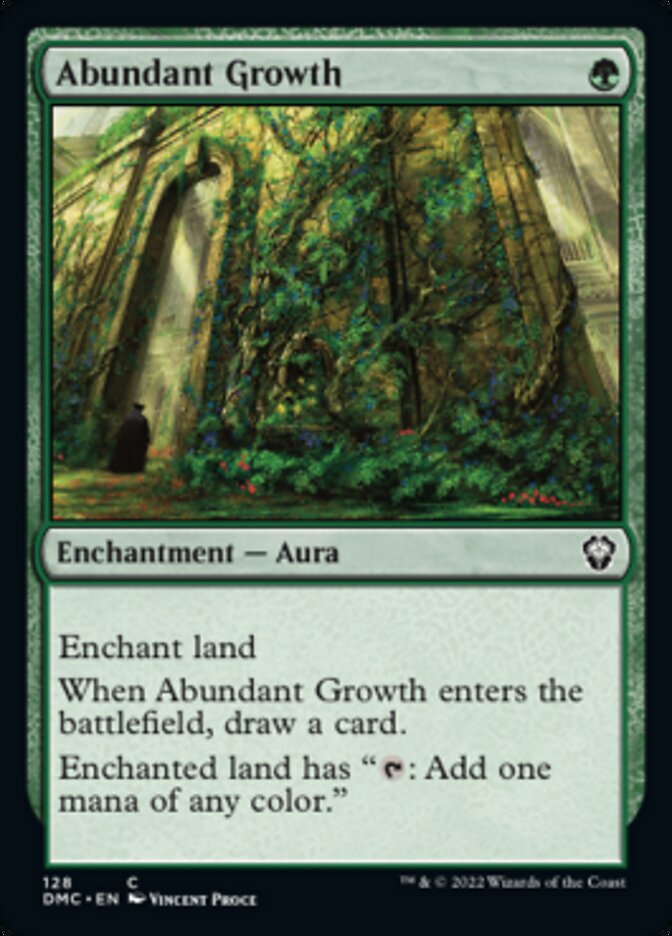 Abundant Growth [Dominaria United Commander] | Game Grid - Logan