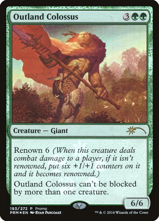 Outland Colossus [Resale Promos] | Game Grid - Logan