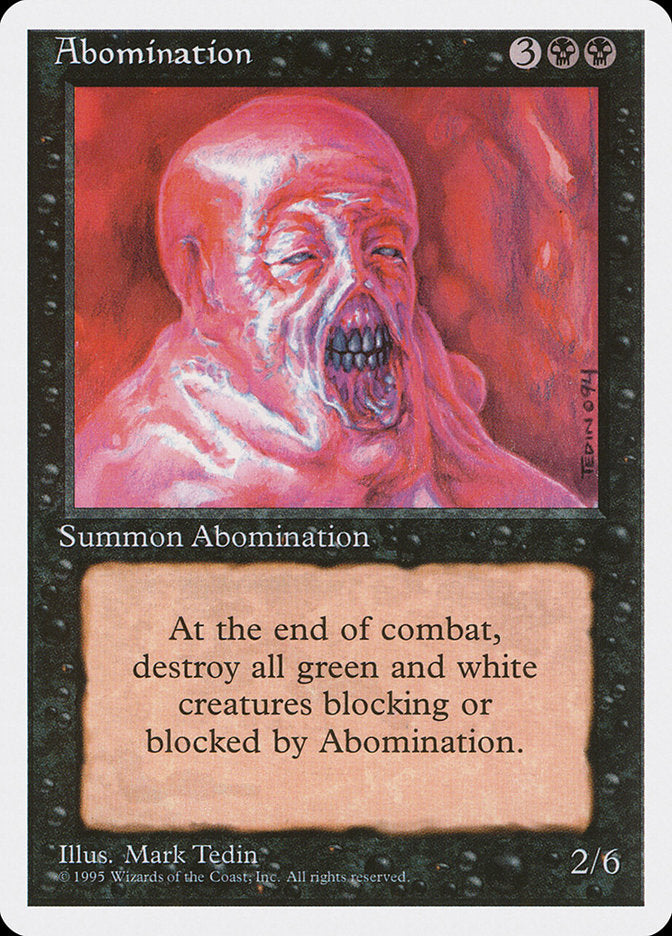 Abomination [Fourth Edition] | Game Grid - Logan
