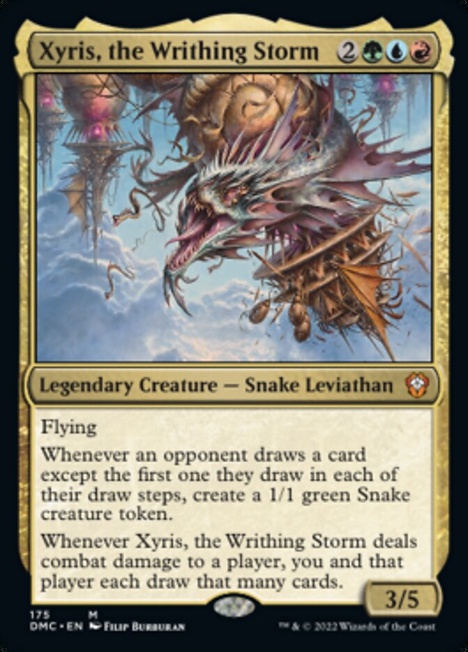 Xyris, the Writhing Storm [Dominaria United Commander] | Game Grid - Logan