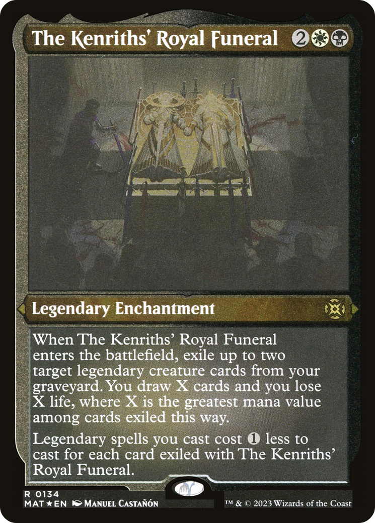 The Kenriths' Royal Funeral (Foil Etched) [March of the Machine: The Aftermath] | Game Grid - Logan
