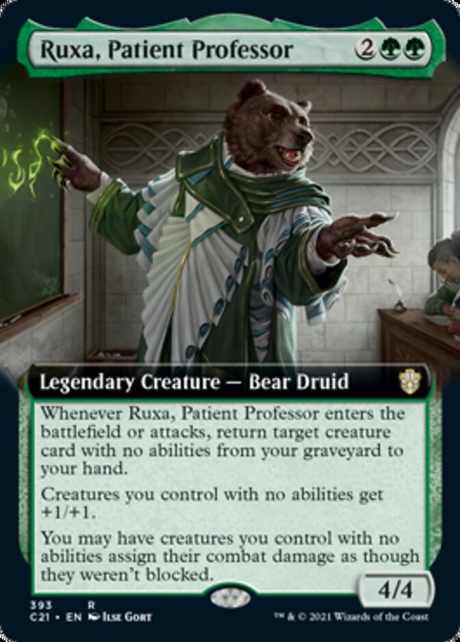 Ruxa, Patient Professor (Extended Art) [Commander 2021] | Game Grid - Logan