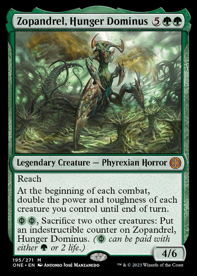 Zopandrel, Hunger Dominus [Phyrexia: All Will Be One] | Game Grid - Logan