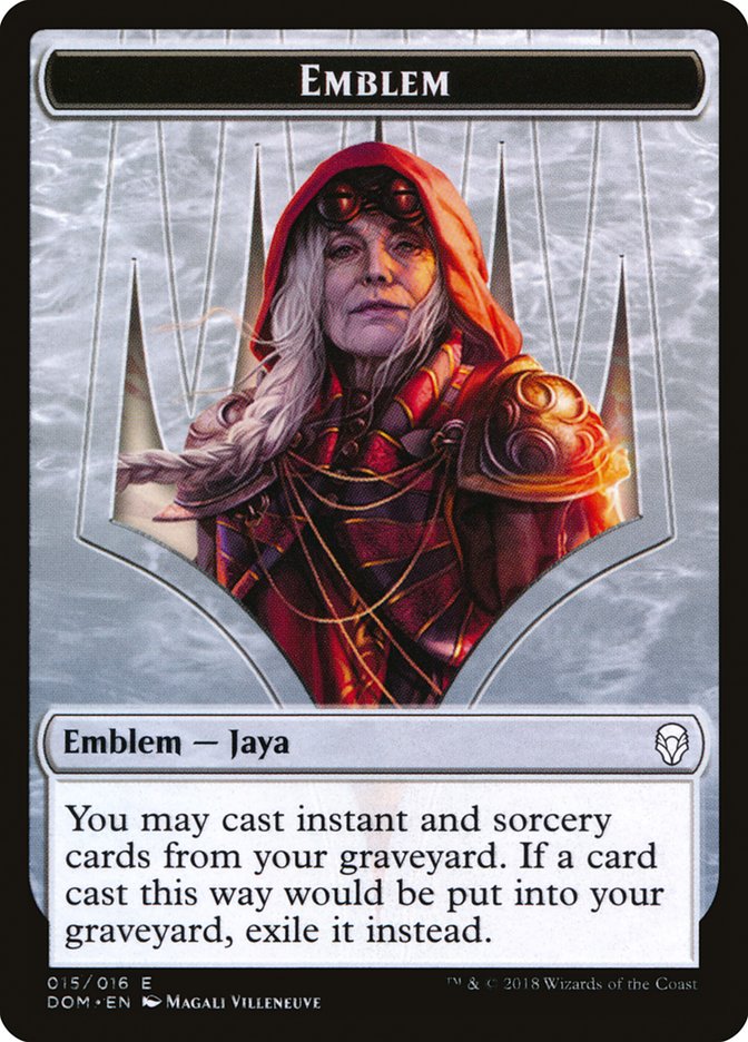 Jaya Ballard Emblem [Dominaria Tokens] | Game Grid - Logan