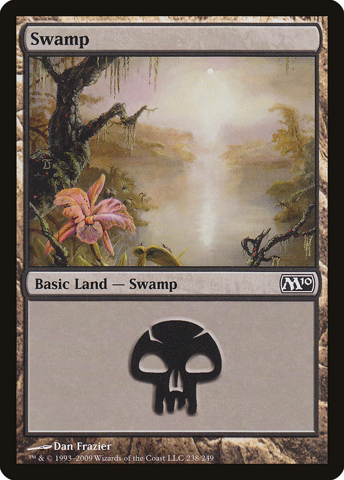 Swamp (238) [Magic 2010] | Game Grid - Logan
