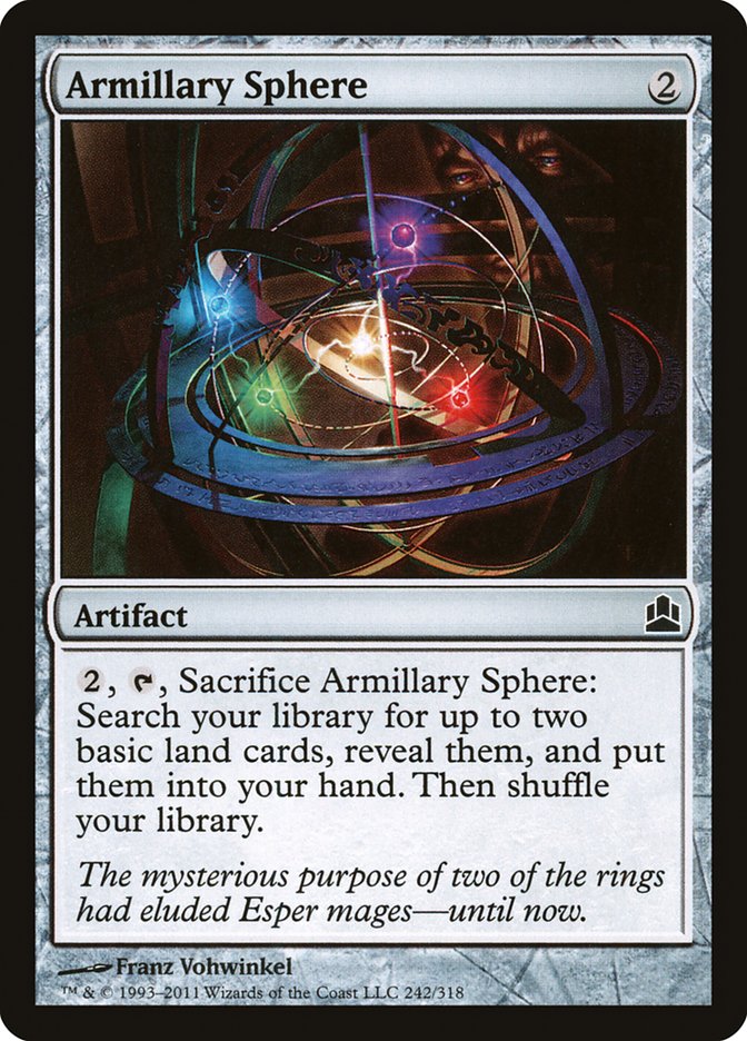 Armillary Sphere [Commander 2011] | Game Grid - Logan