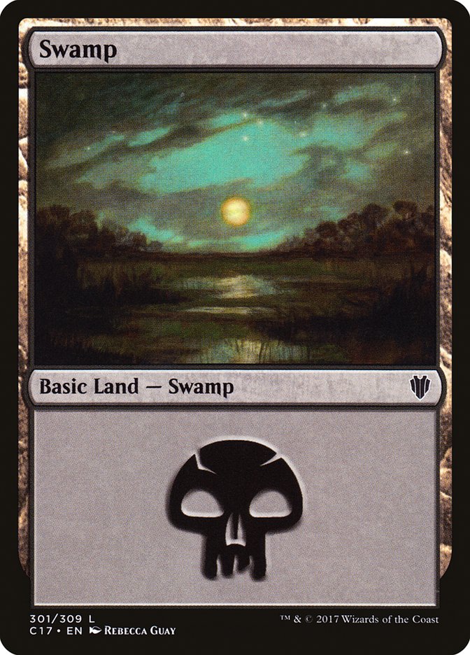 Swamp (301) [Commander 2017] | Game Grid - Logan