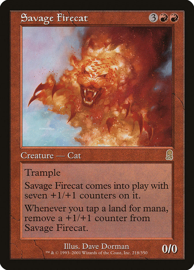 Savage Firecat [Odyssey] | Game Grid - Logan