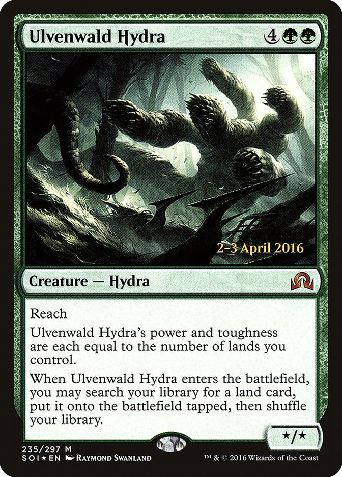 Ulvenwald Hydra [Shadows over Innistrad Prerelease Promos] | Game Grid - Logan