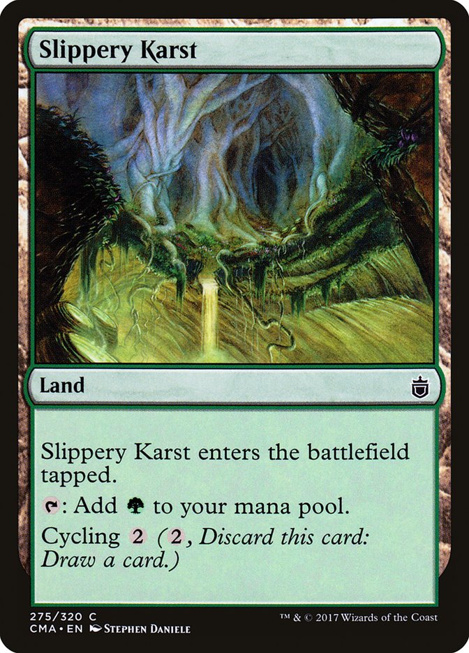 Slippery Karst [Commander Anthology] | Game Grid - Logan