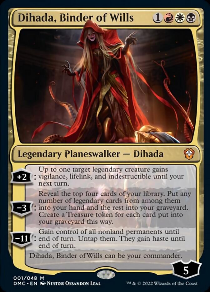 Dihada, Binder of Wills [Dominaria United Commander] | Game Grid - Logan