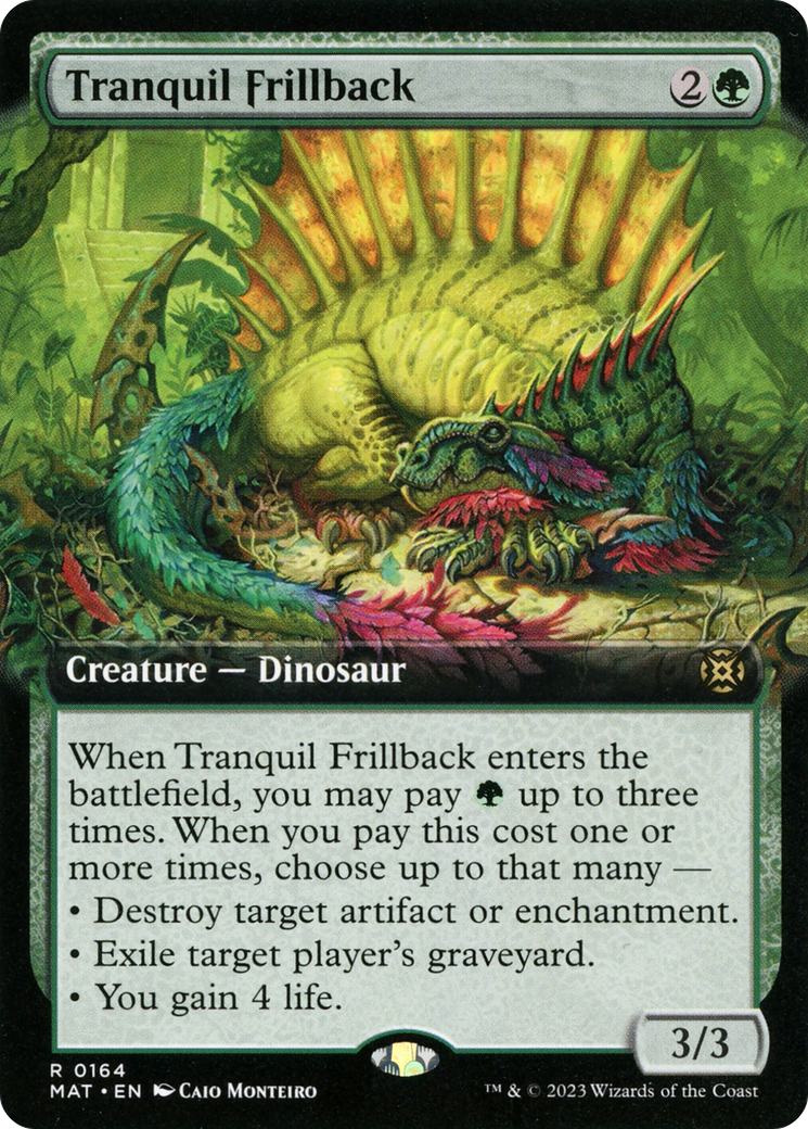 Tranquil Frillback (Extended Art) [March of the Machine: The Aftermath] | Game Grid - Logan