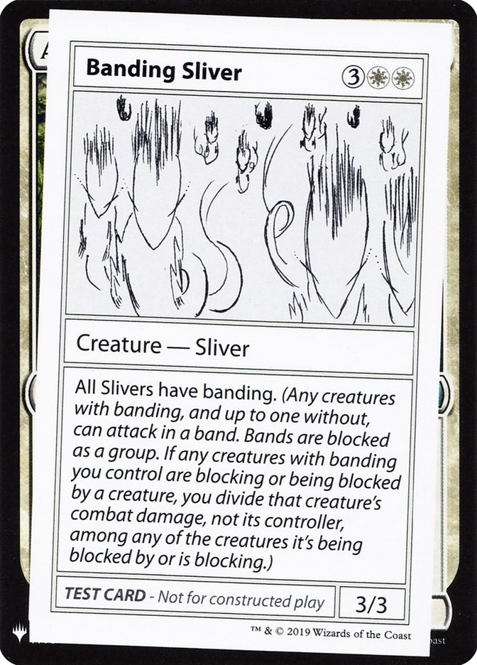 Banding Sliver [Mystery Booster Playtest Cards] | Game Grid - Logan