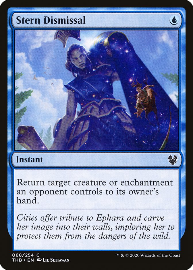 Stern Dismissal [Theros Beyond Death] | Game Grid - Logan