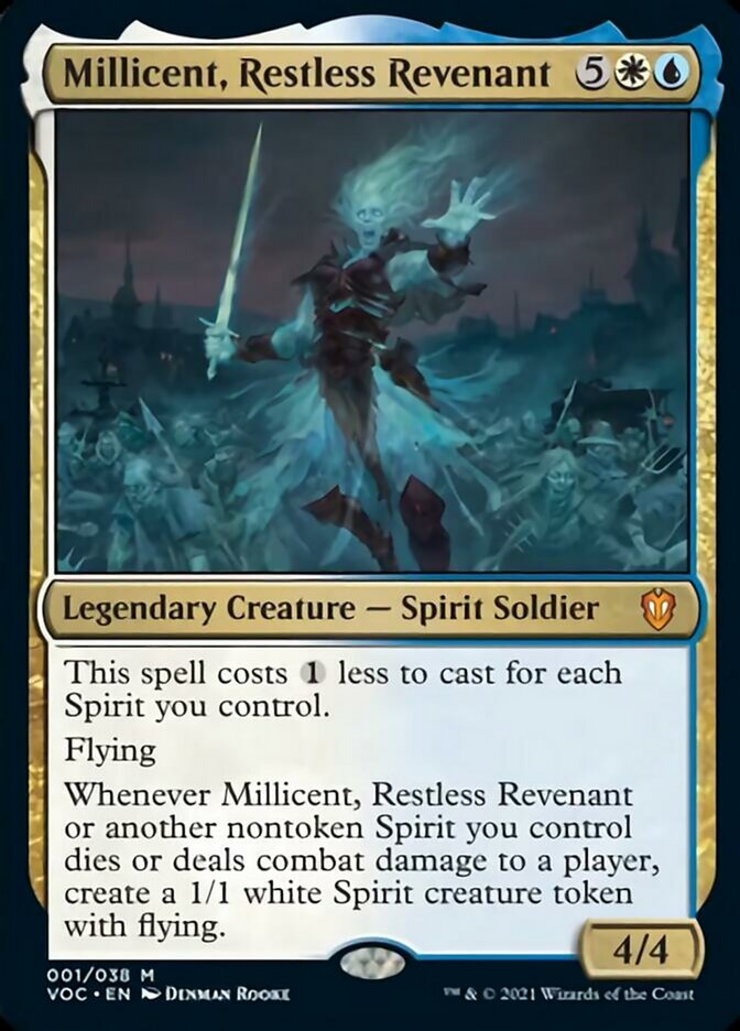 Millicent, Restless Revenant (Display Commander) [Innistrad: Crimson Vow Commander] | Game Grid - Logan