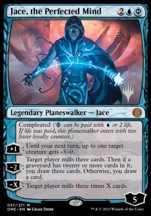 Jace, the Perfected Mind (Promo Pack) [Phyrexia: All Will Be One Promos] | Game Grid - Logan