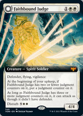 Faithbound Judge // Sinner's Judgment (Extended Art) [Innistrad: Crimson Vow] | Game Grid - Logan