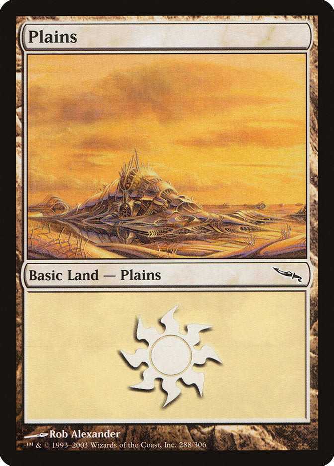 Plains (288) [Mirrodin] | Game Grid - Logan