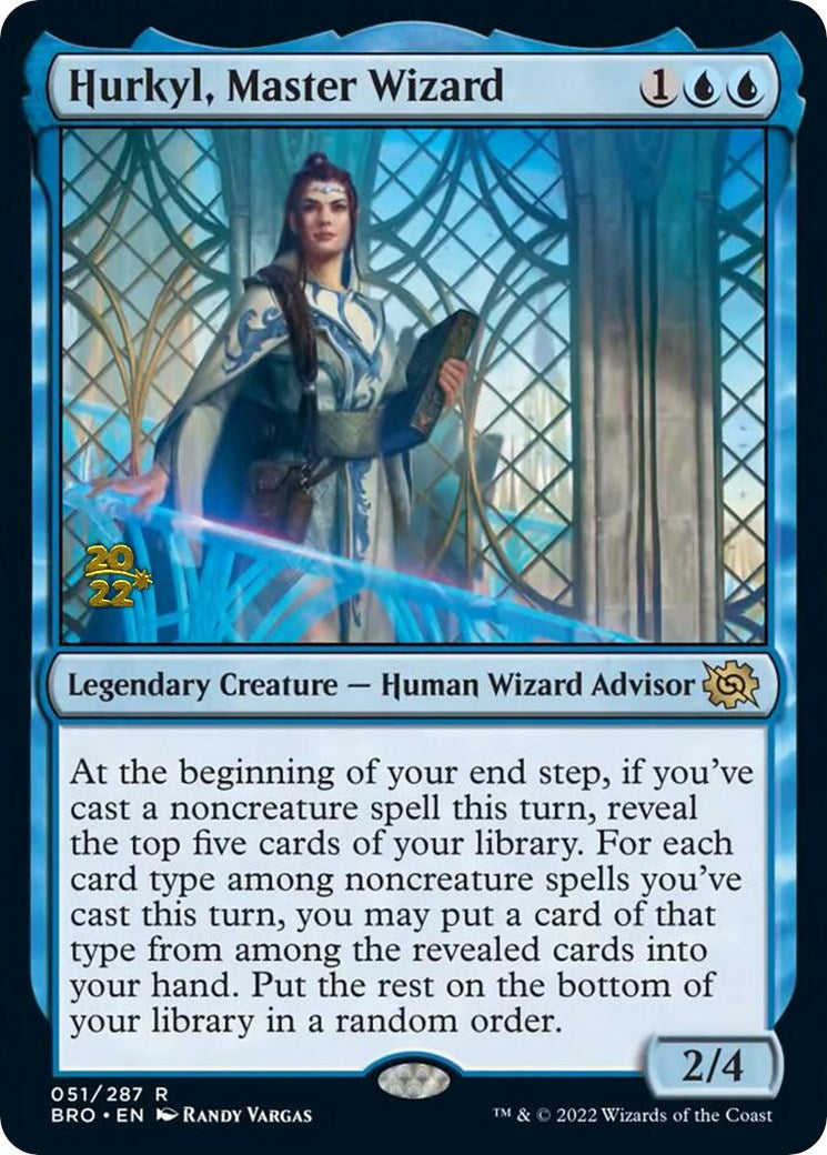 Hurkyl, Master Wizard [The Brothers' War Prerelease Promos] | Game Grid - Logan