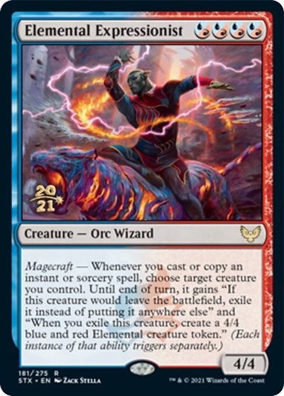 Elemental Expressionist [Strixhaven: School of Mages Prerelease Promos] | Game Grid - Logan