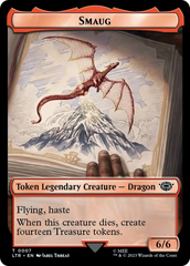Food (10) // Smaug Double-Sided Token [The Lord of the Rings: Tales of Middle-Earth Tokens] | Game Grid - Logan