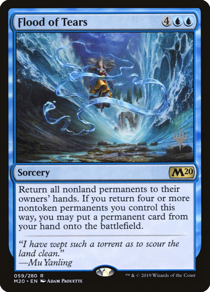 Flood of Tears (Promo Pack) [Core Set 2020 Promos] | Game Grid - Logan