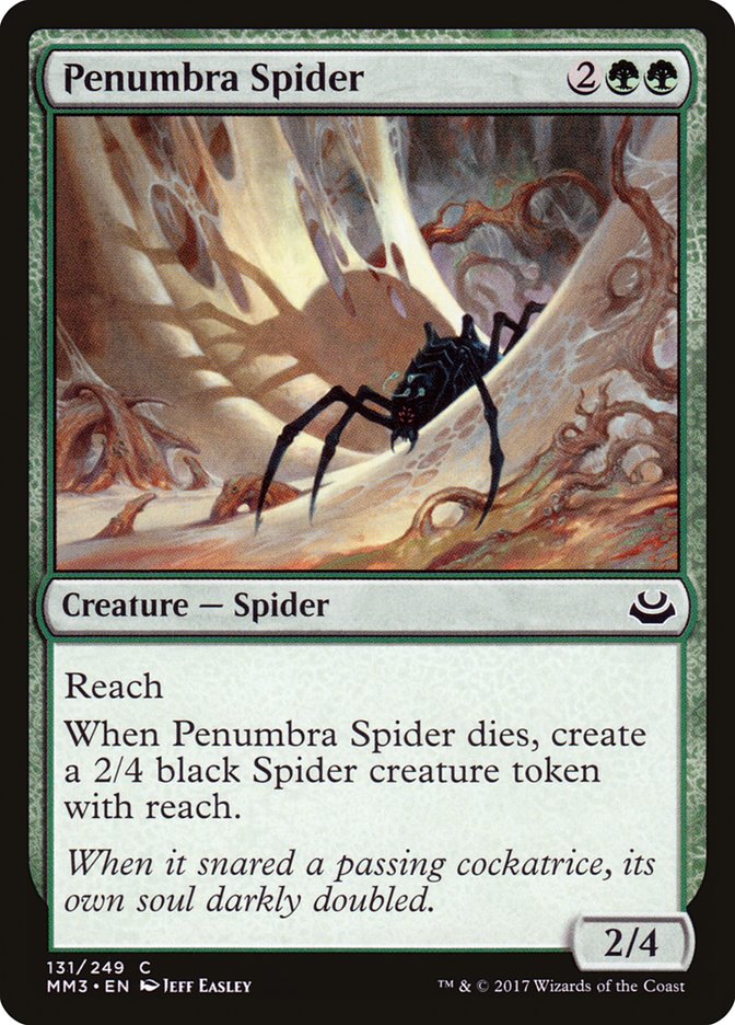 Penumbra Spider [Modern Masters 2017] | Game Grid - Logan