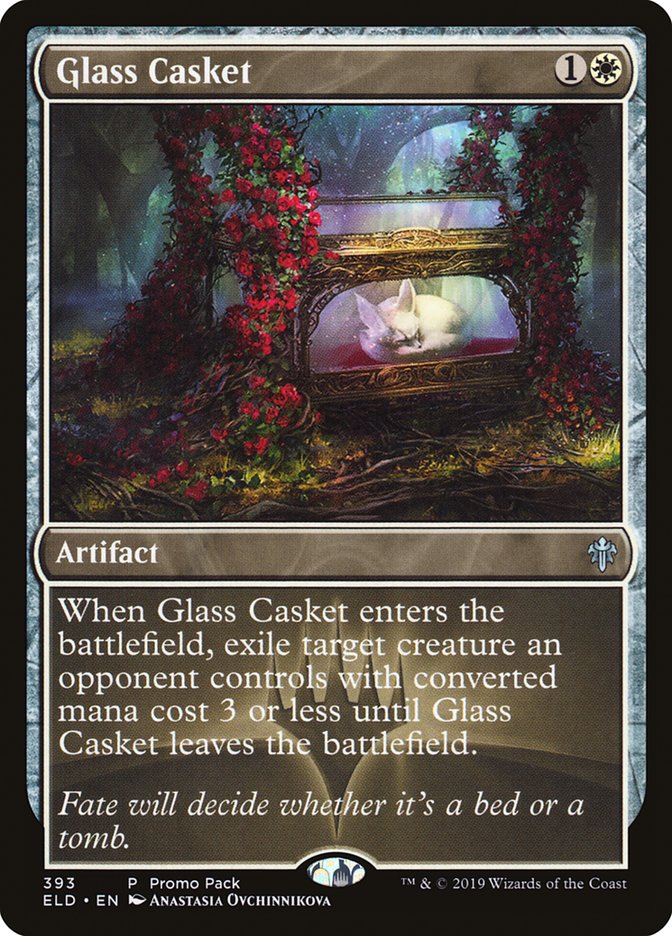 Glass Casket (Promo Pack) [Throne of Eldraine Promos] | Game Grid - Logan