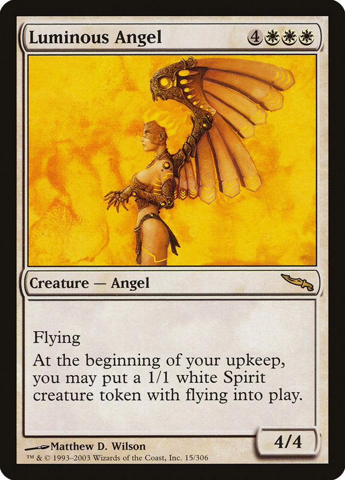 Luminous Angel [Mirrodin] | Game Grid - Logan