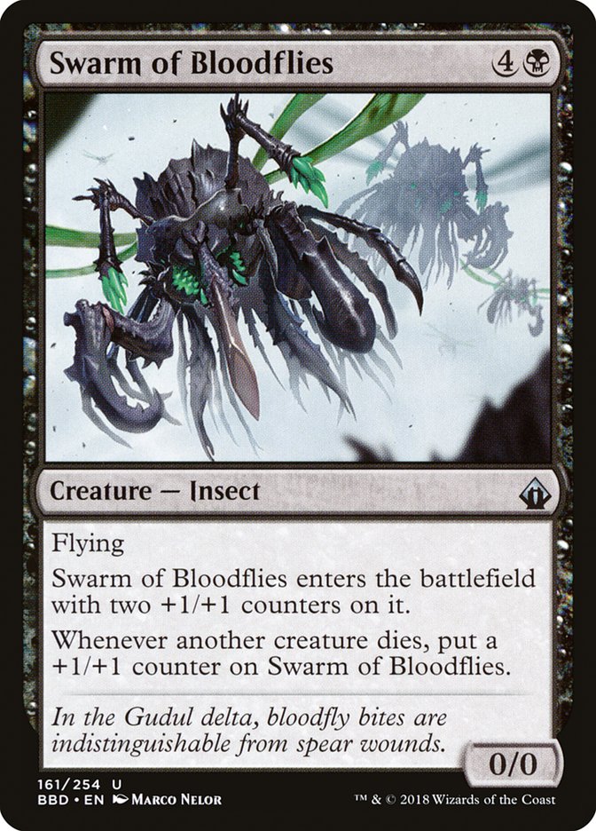 Swarm of Bloodflies [Battlebond] | Game Grid - Logan