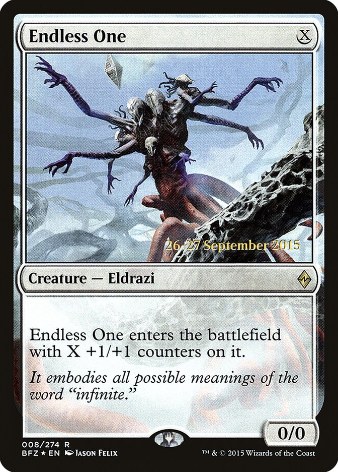 Endless One [Battle for Zendikar Prerelease Promos] | Game Grid - Logan