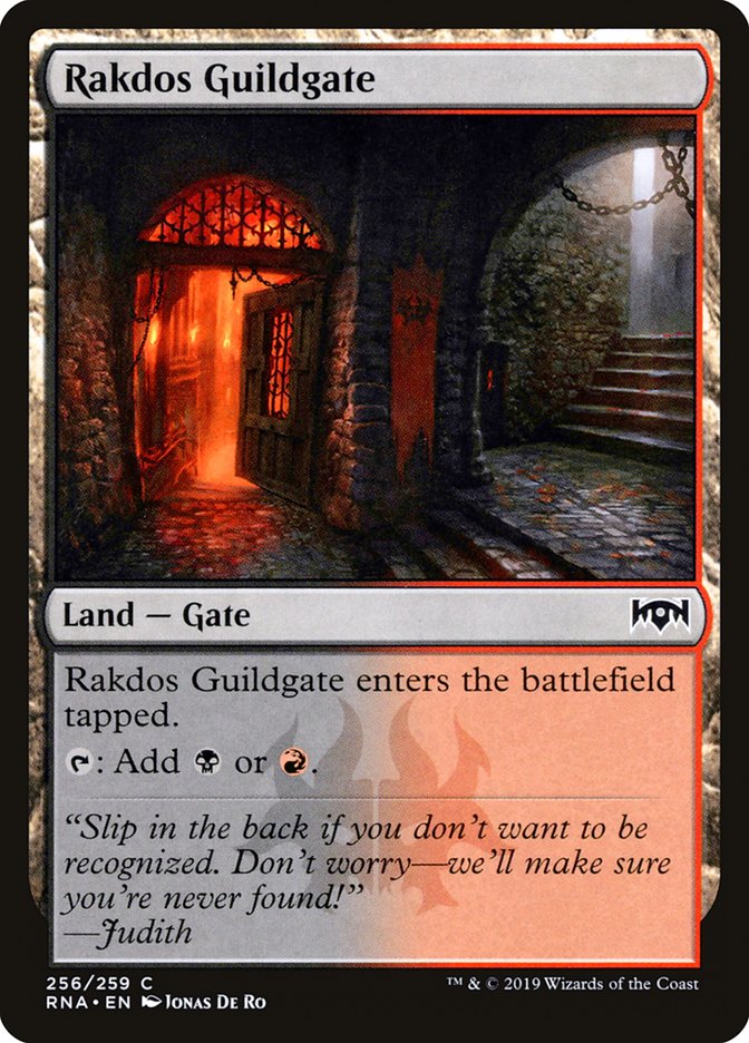 Rakdos Guildgate (256/259) [Ravnica Allegiance] | Game Grid - Logan