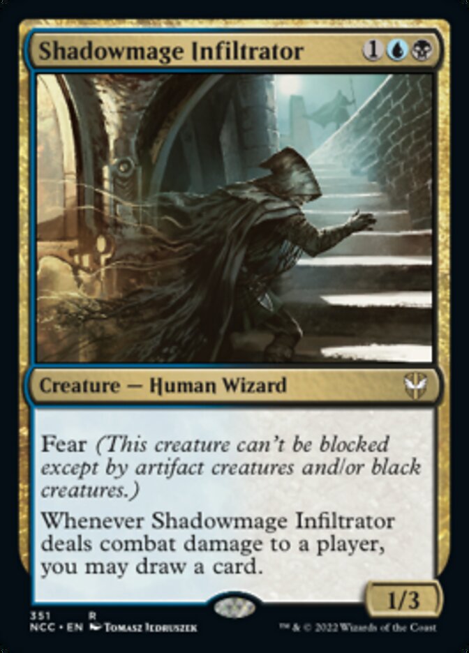 Shadowmage Infiltrator [Streets of New Capenna Commander] | Game Grid - Logan