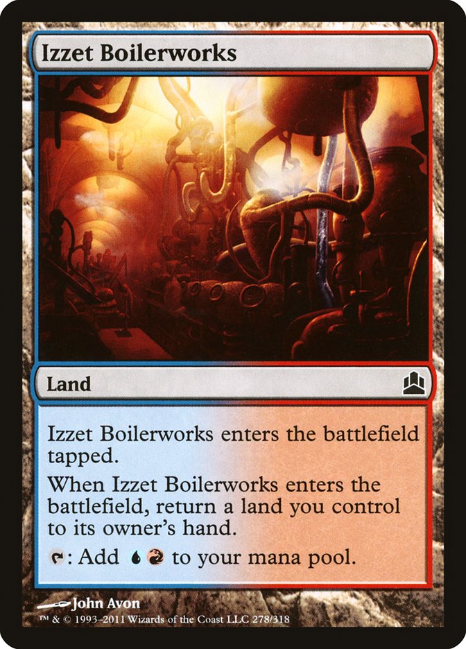 Izzet Boilerworks [Commander 2011] | Game Grid - Logan