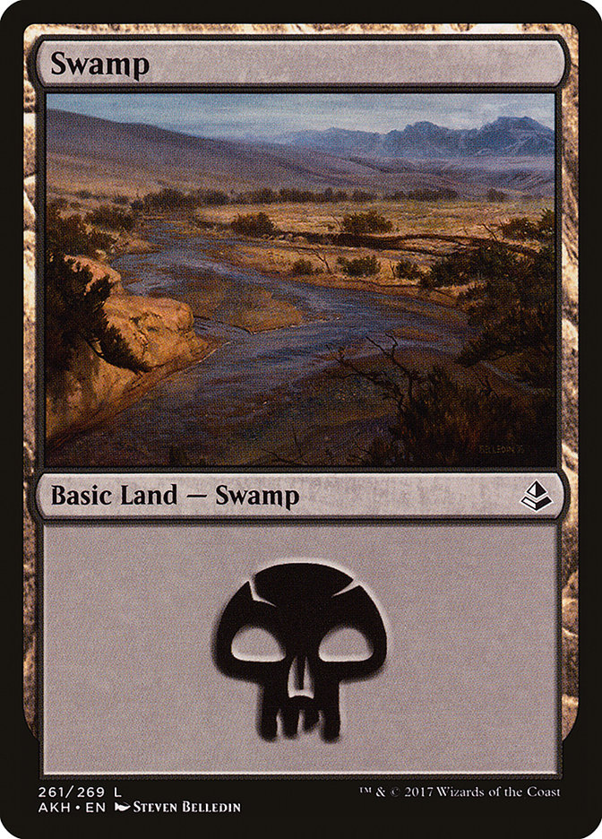 Swamp (261) [Amonkhet] | Game Grid - Logan