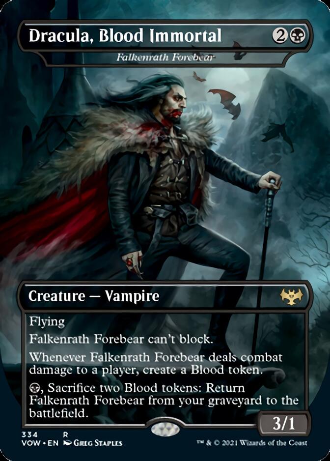 Falkenrath Forebear - Dracula, Blood Immortal [Innistrad: Crimson Vow] | Game Grid - Logan