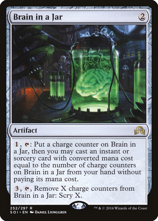 Brain in a Jar [Shadows over Innistrad] | Game Grid - Logan