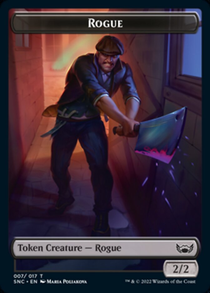 Rogue Token [Streets of New Capenna Tokens] | Game Grid - Logan