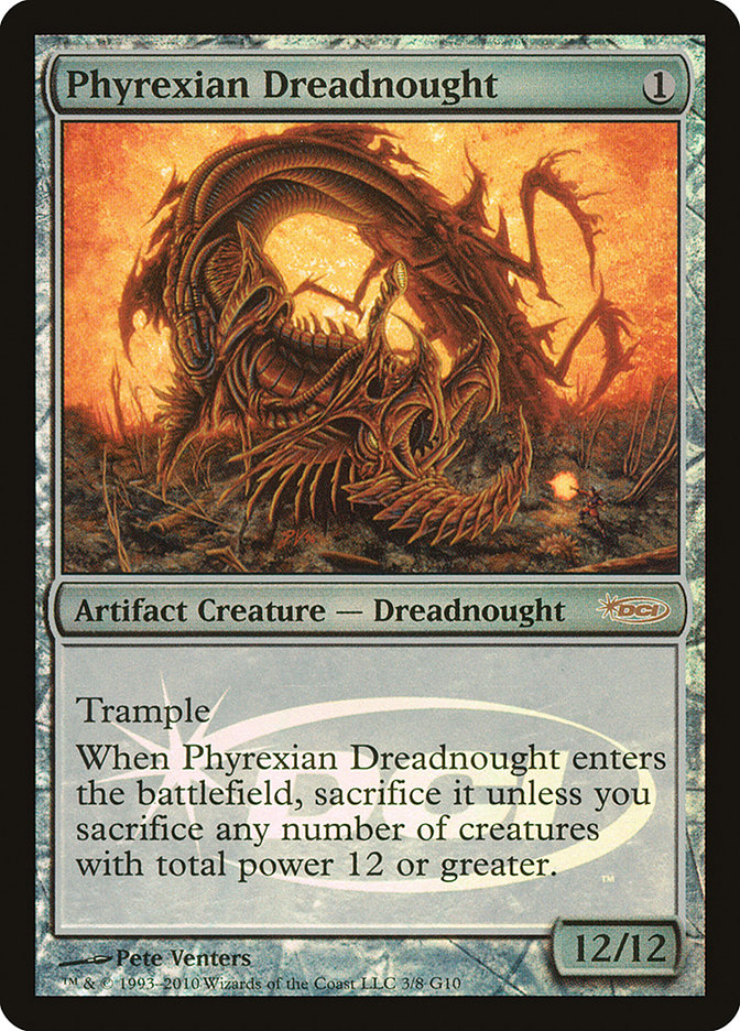 Phyrexian Dreadnought [Judge Gift Cards 2010] | Game Grid - Logan