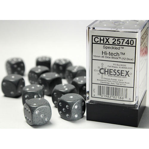 Chessex D6 Brick - Ghostly Glow (36 Count) | Game Grid - Logan
