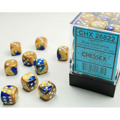 Chessex D6 Brick - Ghostly Glow (36 Count) | Game Grid - Logan