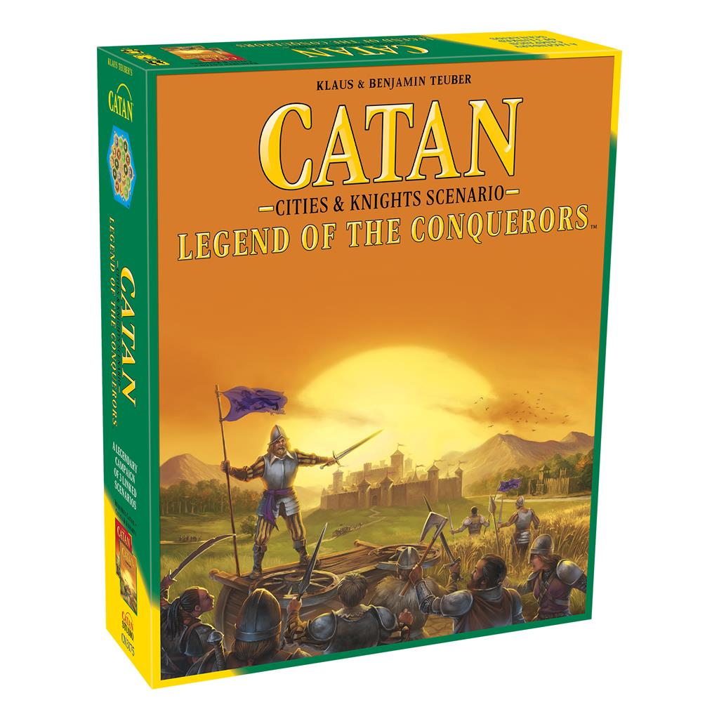 Catan: Cities & Knights Scenario - Legend of the Conquerors | Game Grid - Logan