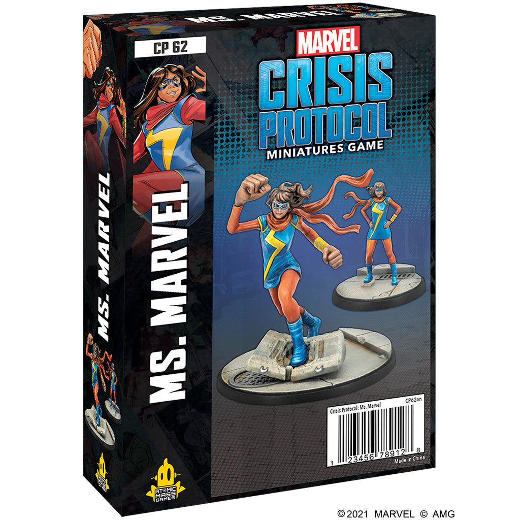 Marvel Crisis Protocol: Ms. Marvel | Game Grid - Logan